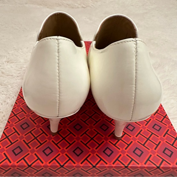 Tory Burch Georgina White Ankle Bootie Size: 5.5 - Picture 4 of 16